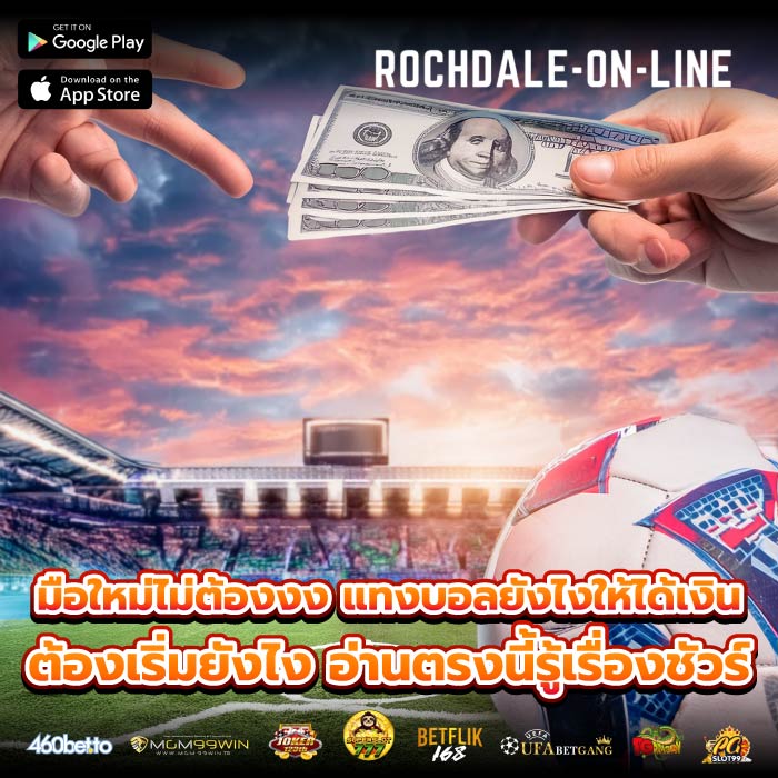 มือใหม่ไม่ต้องงง แทงบอลยังไงให้ได้เงิน ต้องเริ่มยังไง อ่านตรงนี้รู้เรื่องชัวร์